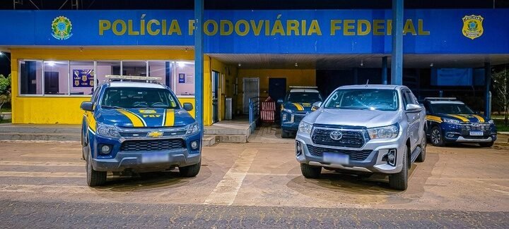 Picape de alto valor levanta suspeitas e acaba na delegacia após descoberta surpreendente