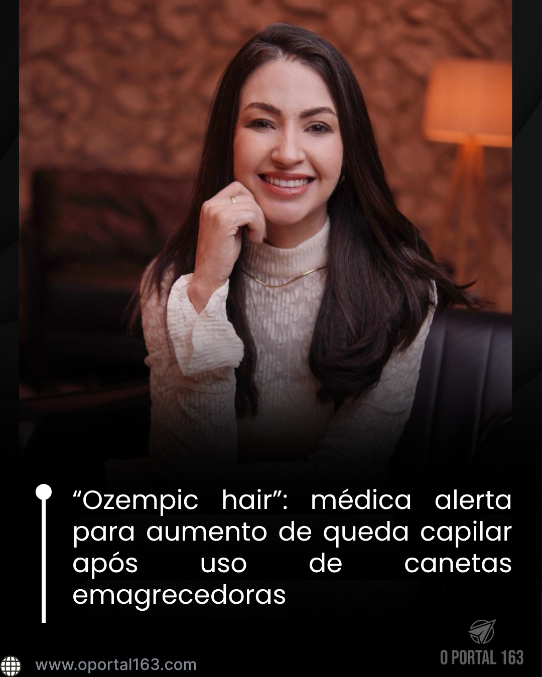 “Ozempic hair”: médica alerta para aumento de queda capilar após uso de canetas emagrecedoras