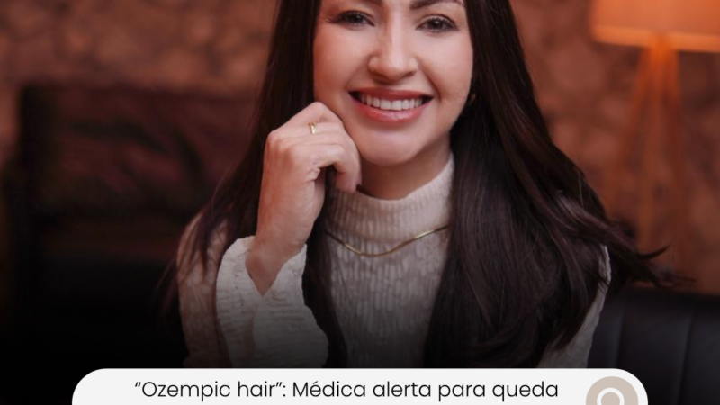 “Ozempic hair”: médica alerta para aumento de queda capilar após uso de canetas emagrecedoras