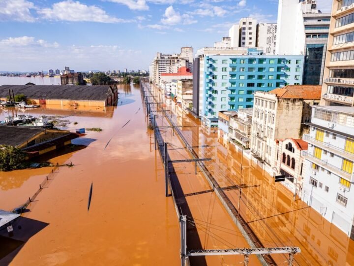 Sul soma 41,5% dos desastres causados por chuvas nos últimos 13 anos