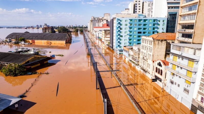 Sul soma 41,5% dos desastres causados por chuvas nos últimos 13 anos
