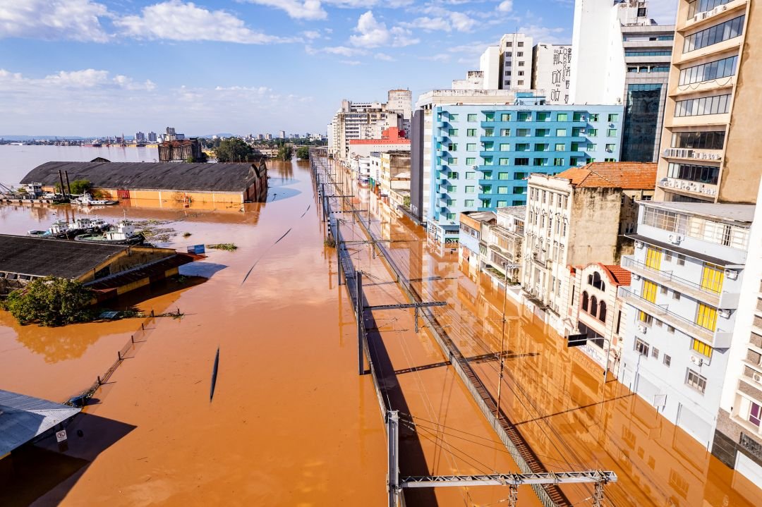 Sul soma 41,5% dos desastres causados por chuvas nos últimos 13 anos