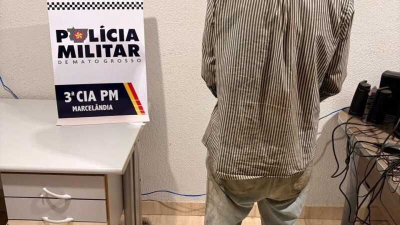 “Vou queimar tudo”: Homem embriagado ameaça incendiar casa com a esposa dentro em Marcelândia