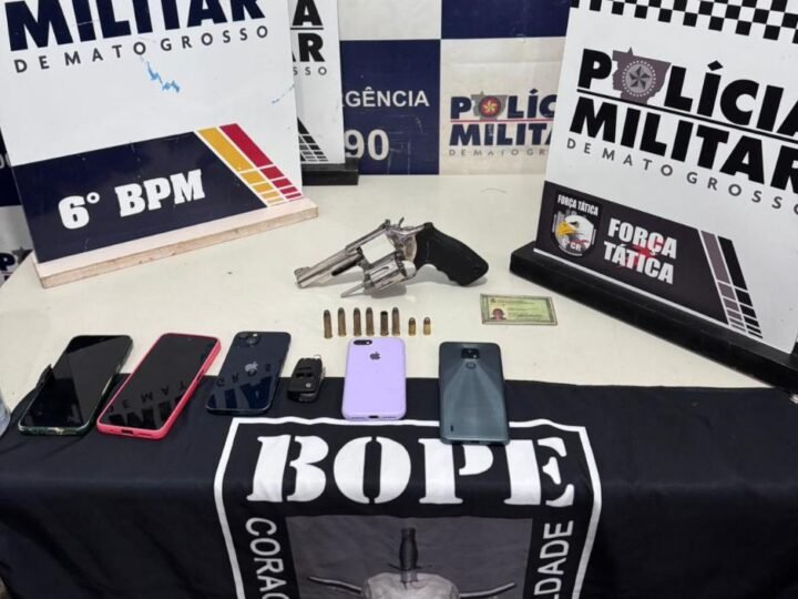 Execução, perseguição e cerco policial: operação termina com suspeitos detidos e arma apreendida