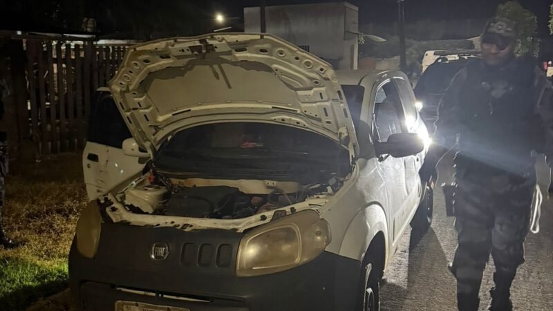 Carro com sinais graves de adulteração é encontrado em situação suspeita e chama atenção da polícia em Matupá