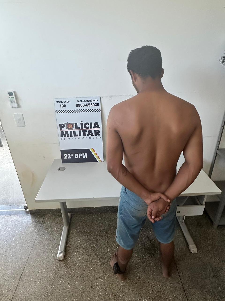 Mulher ferida procura hospital e denúncia leva à prisão de suspeito violento em Peixoto de Azevedo