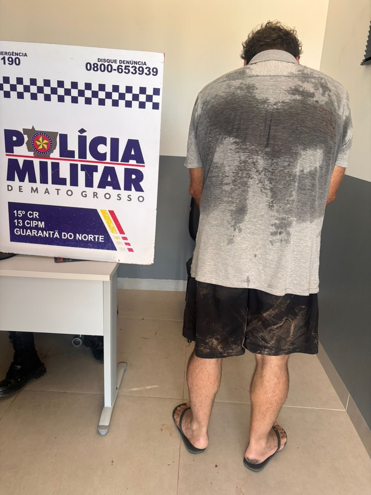 Procurado por crime hediondo, é encontrado em propriedade rural de Guarantã do Norte e acaba preso