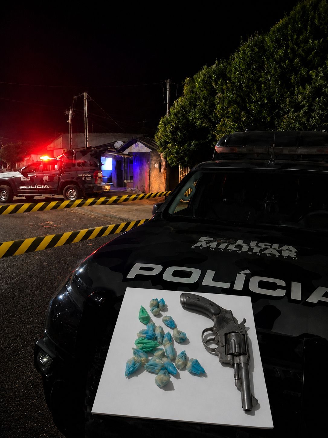 Suspeito armado troca tiros com a polícia durante operação e morre após confronto em Peixoto de Azevedo