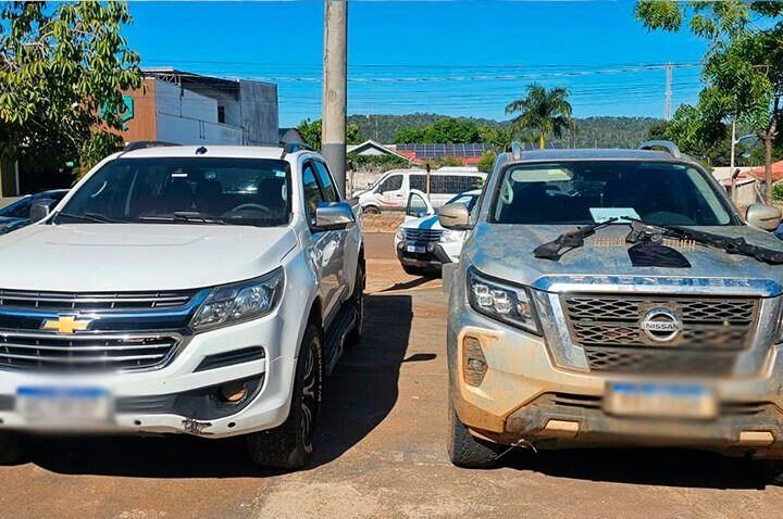 Operação na fronteira termina com presos, armas apreendidas e veículos roubados recuperados