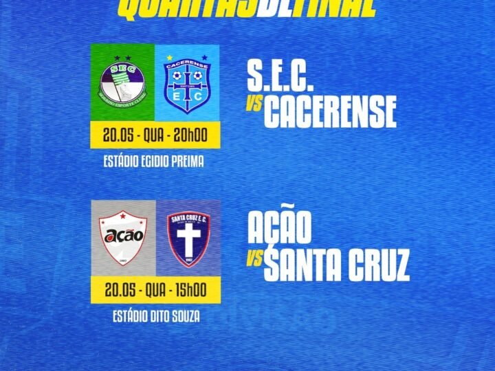 Quartas de final do Mato-grossense 2ª Divisão movimentam rodada decisiva nesta quarta-feira