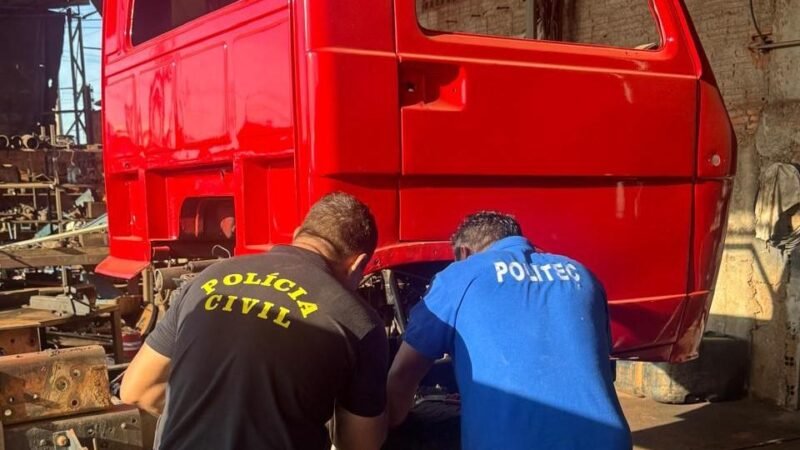 Operação mira quadrilha especializada em furtar módulos de caminhões e movimentar milhões