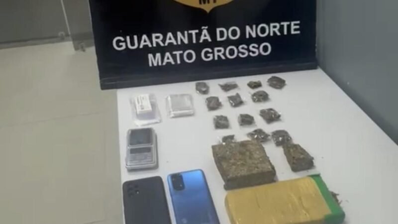 Operação “Caçada Urbana” mira facção e apreende drogas durante ação policial em Guarantã do Norte