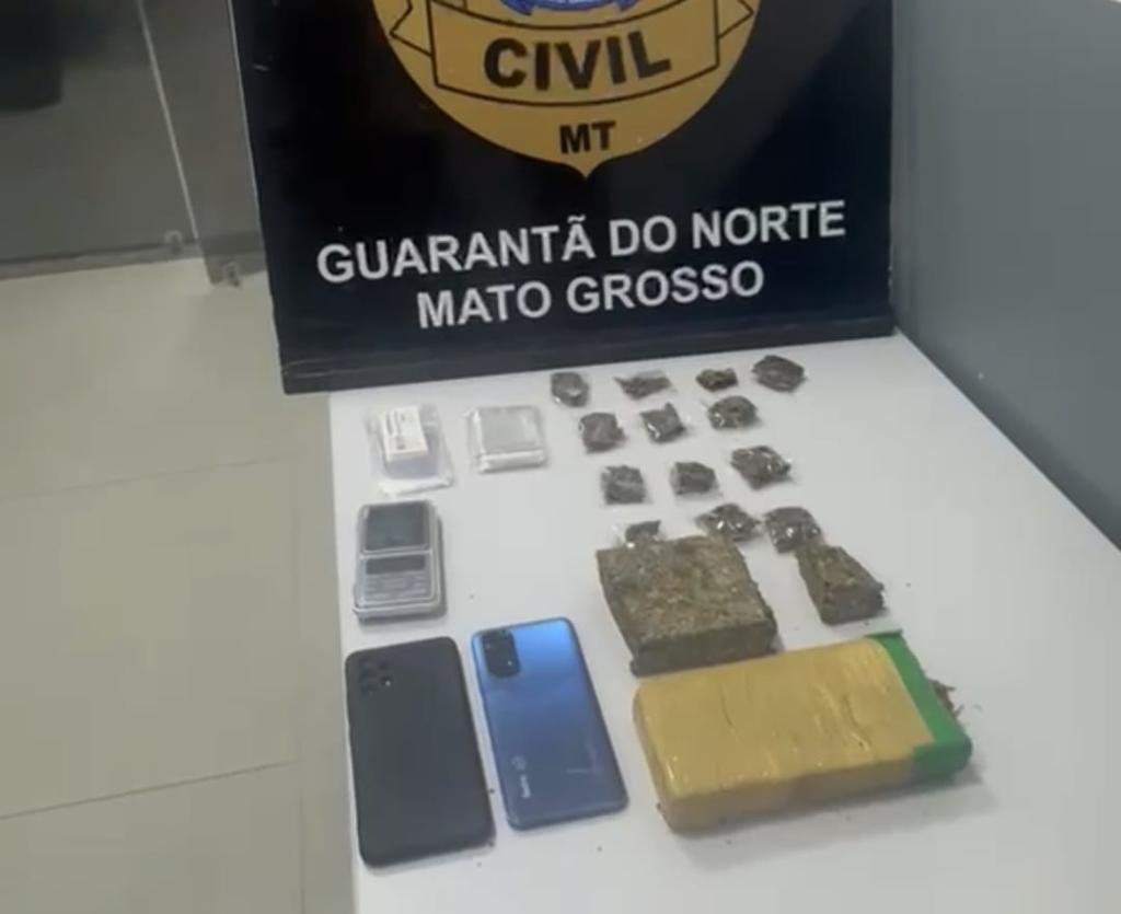 Operação “Caçada Urbana” mira facção e apreende drogas durante ação policial em Guarantã do Norte
