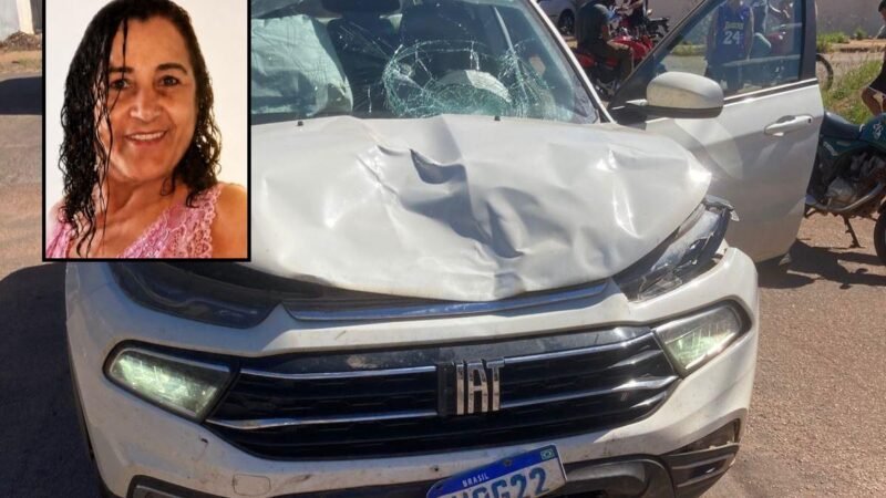Mulher de 60 anos morre em acidente entre moto e carro de prefeitura em MT