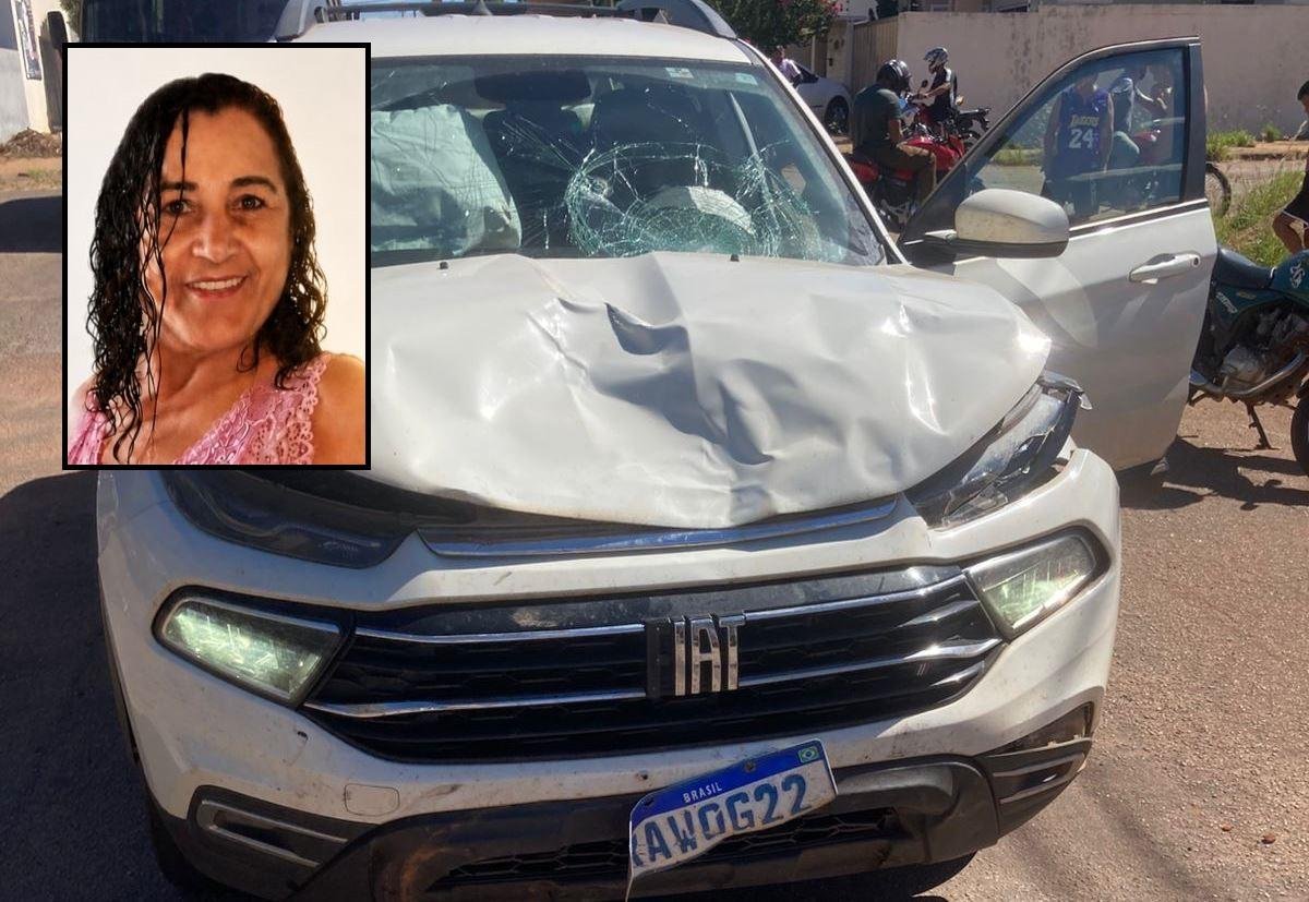 Mulher de 60 anos morre em acidente entre moto e carro de prefeitura em MT