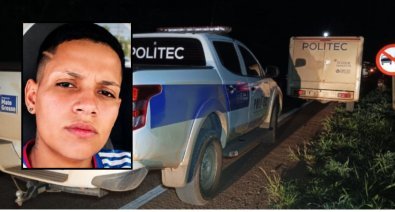 Mulher morre após carro passar reto em curva e acertar poste em MT