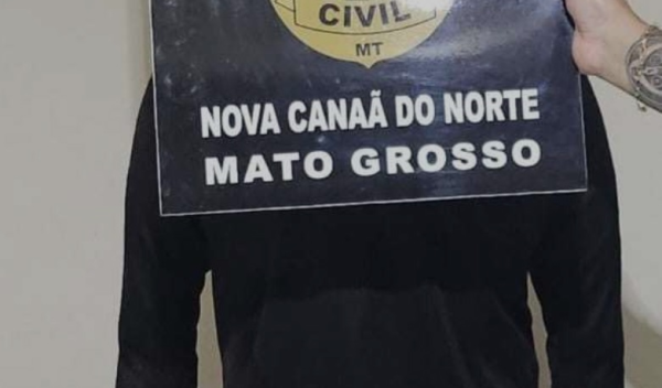 Nova Canaã do Norte: Foragido condenado por estupro de vulnerável é preso pela Polícia Civil