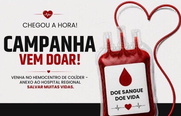 LEO Clube, Lions e Sindicato Rural promovem campanha de doação de sangue em Colíder