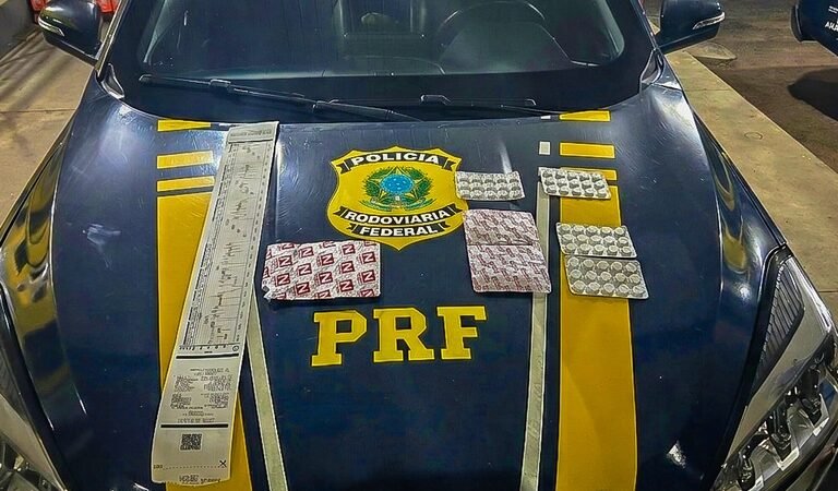 Motorista é flagrado com “rebite” durante fiscalização e admite uso da substância
