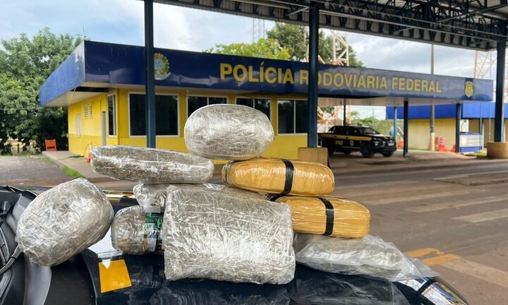PRF apreende mais de 7 kg de droga escondidos em veículo durante abordagem em rodovia