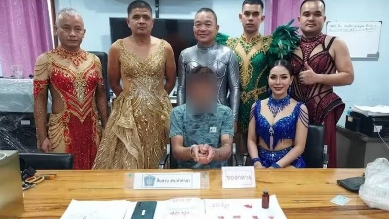 Policiais se disfarçam de drag queen e prendem traficante durante festival