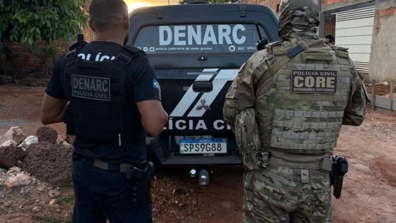 Líder de facção tenta escapar por rota secreta, mas acaba cercado e preso em operação policial