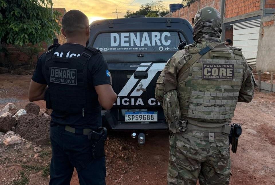 Líder de facção tenta escapar por rota secreta, mas acaba cercado e preso em operação policial