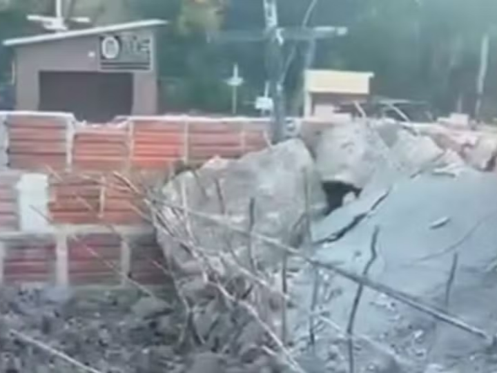 Homem morre após estrutura de jazigo desabar durante reforma em cemitério