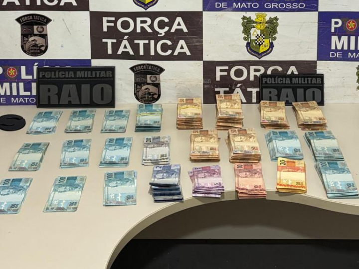 Adolescente é flagrada com R$ 73 mil em dinheiro ligado ao tráfico e acaba apreendida