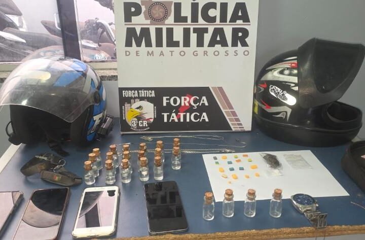 Resgate frustrado: quadrilha tenta reaver drogas escondidas em moto apreendida e acaba surpreendida pela polícia em Sinop