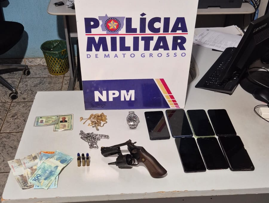 Facção cobrava “taxa de segurança” de comerciantes e acaba desmantelada pela PM