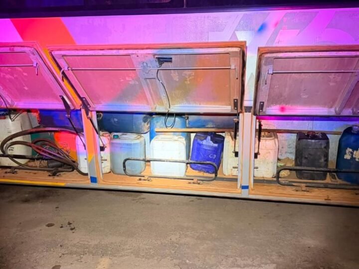 Quadrilha é flagrada furtando 480 litros de diesel e acaba presa durante operação policial