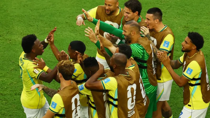 Vini Jr. brilha e Brasil se classifica em 1º com 3×0 sobre a Escócia