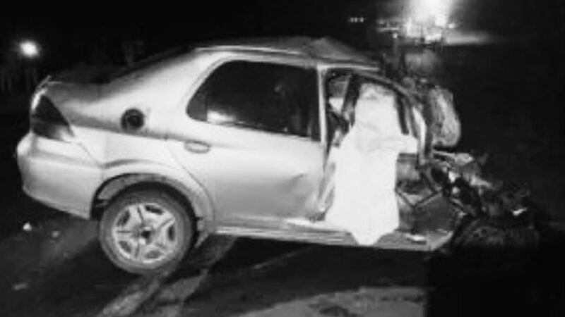 Identificadas as duas vítimas fatais de grave acidente entre carro e carreta na BR-163 em Guarantã do Norte
