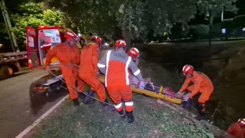 Acidentes mobilizam bombeiros durante a noite e deixam um morto e dois feridos em Sinop