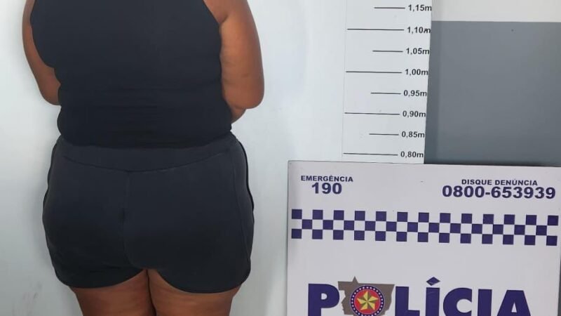 Denúncia leva à prisão de foragida condenada por roubo e tráfico de drogas em Guarantã do Norte