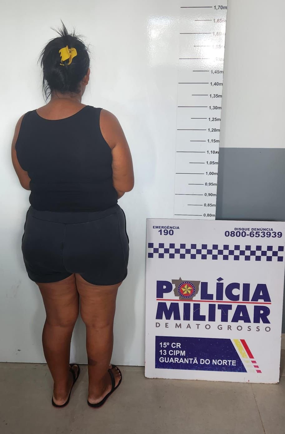 Denúncia leva à prisão de foragida condenada por roubo e tráfico de drogas em Guarantã do Norte