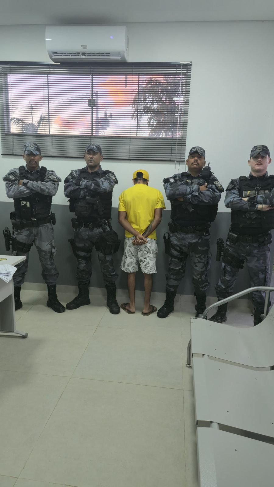 Foragido da Justiça é capturado durante operação policial e acaba preso em Guarantã do Norte