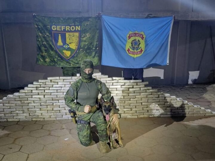 Mega apreensão na fronteira: polícia intercepta 248 kg de cocaína e causa prejuízo milionário ao tráfico