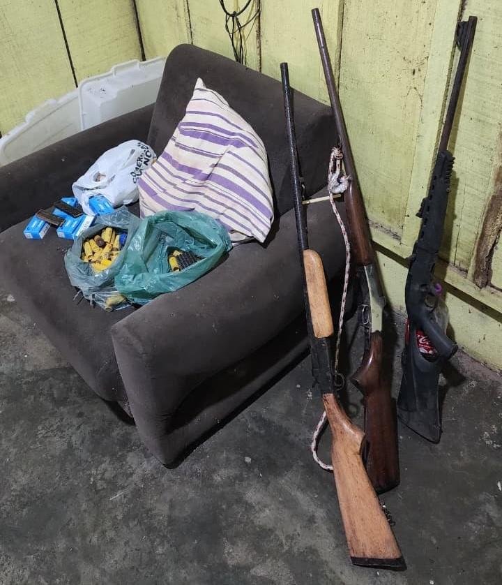 Ameaças em disputa de terras levam polícia a encontrar arsenal durante operação