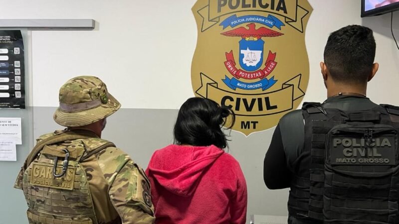 Mulher monitorada por tornozeleira é presa em operação por investigação de homicídio
