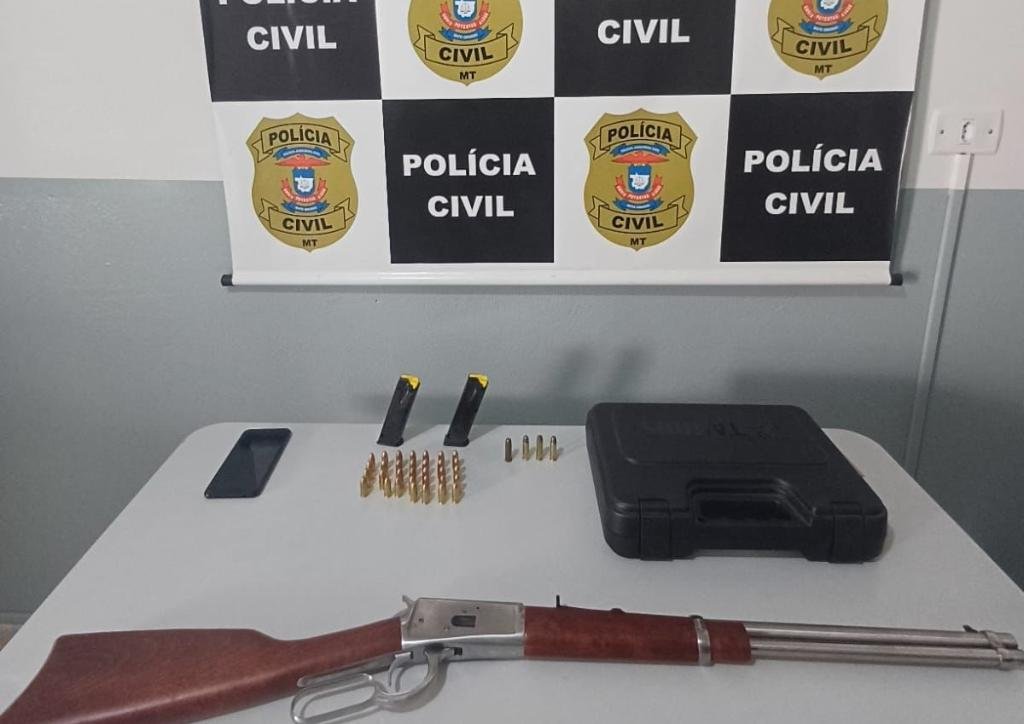 Operação prende idoso e apreende arma e munições em caso de violência doméstica com ameaças prolongadas