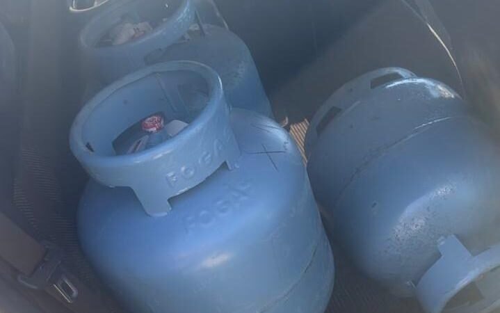 Ladrão de botijões é flagrado com carga furtada e acaba preso após investigação