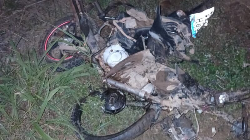 Colisão entre carro e moto deixa vítima morta na BR-163 e mobiliza equipes de resgate no nortão de MT