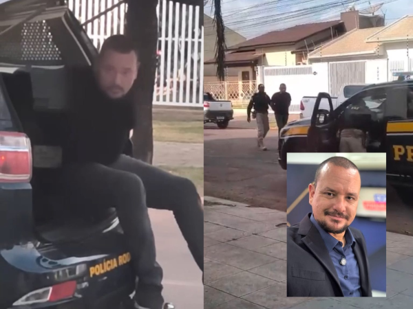 Com arma irregular, jornalista tenta fugir, mas é detido por equipe da PRF