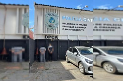 Mãe e padrasto são presos acusados de estuprar criança de 9 anos