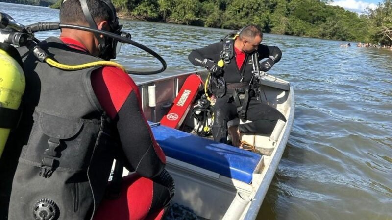 Bombeiros encontram corpo de jovem afogado no Rio Teles Pires