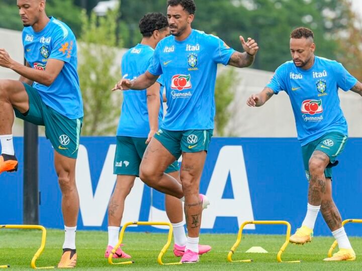 Brasil faz penúltimo treino e viaja para o Texas onde enfrenta Japão