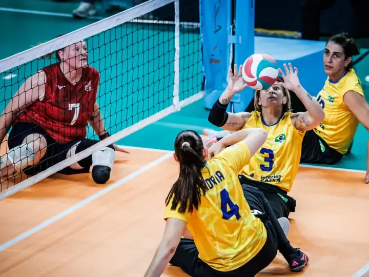 Seleção feminina perde e fica com o vice no Mundial de Vôlei Sentado