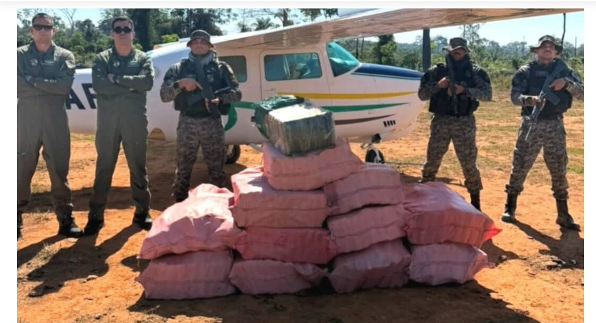 Operação integrada encontra meia tonelada de maconha enterrada e prende três suspeitos